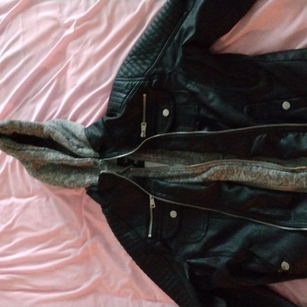 Leather jacket